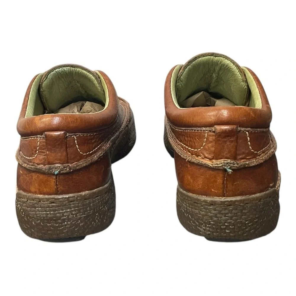 🪵‎ ROGUE Rustic Leather Moc Oxfords | Men’s 7.5 Trail/Hiking Shoes